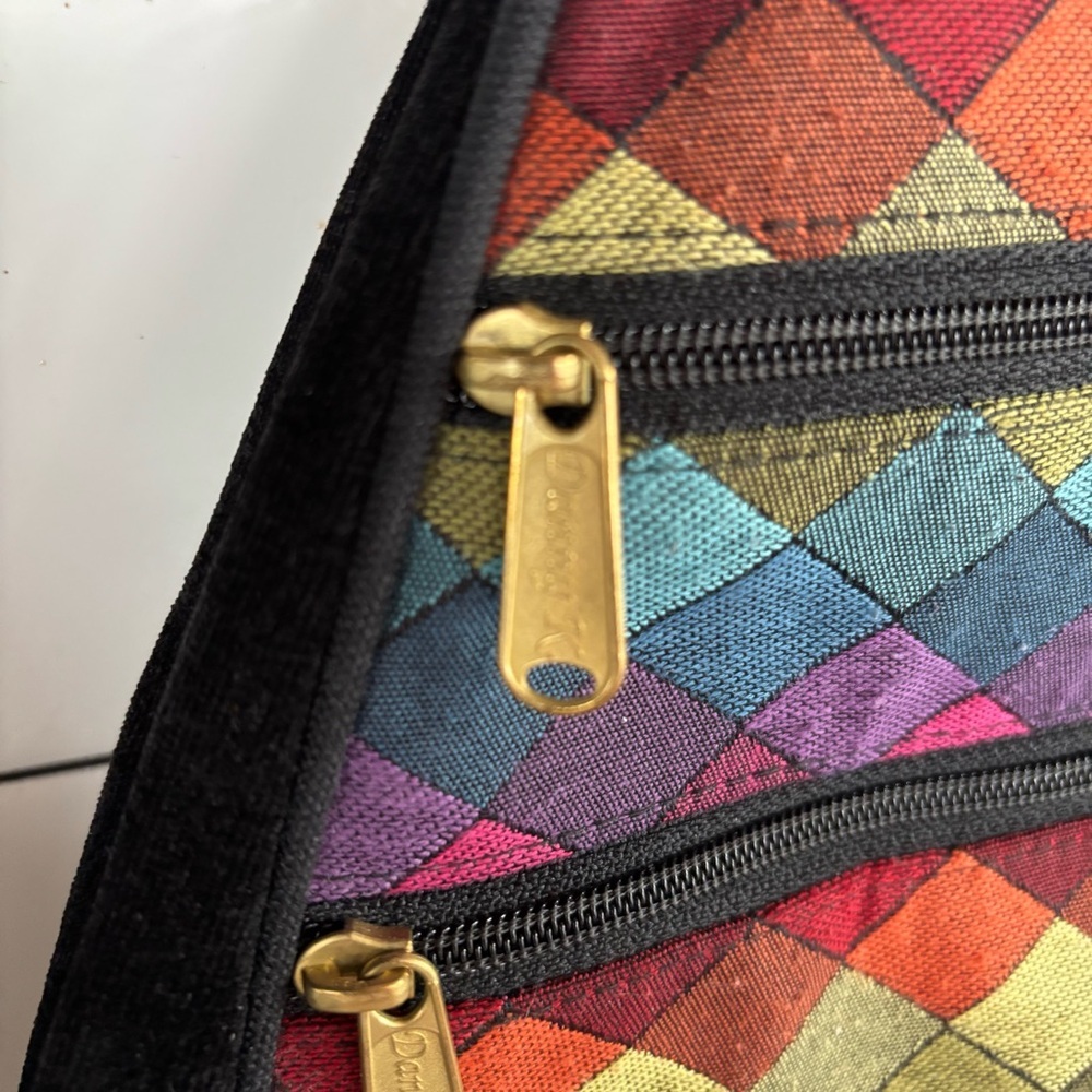 Danny K. Multicolor Geometric Design Backpack - Picture 2 of 10